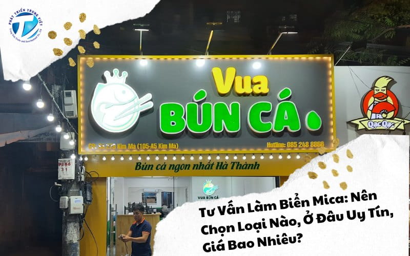 Tư Vấn Làm Biển Mica: Nên Chọn Loại Nào, Ở Đâu Uy Tín, Giá Bao Nhiêu?